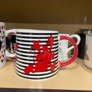 Disney x Target jumbo Mickey Mouse silhouette mug